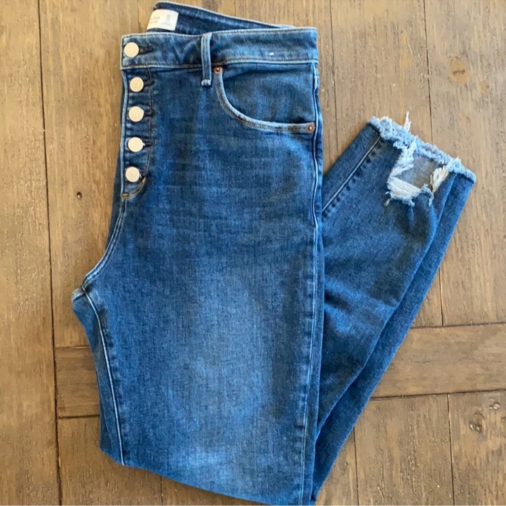 Abercrombie High Rise Skinny Jeans, 31/12L